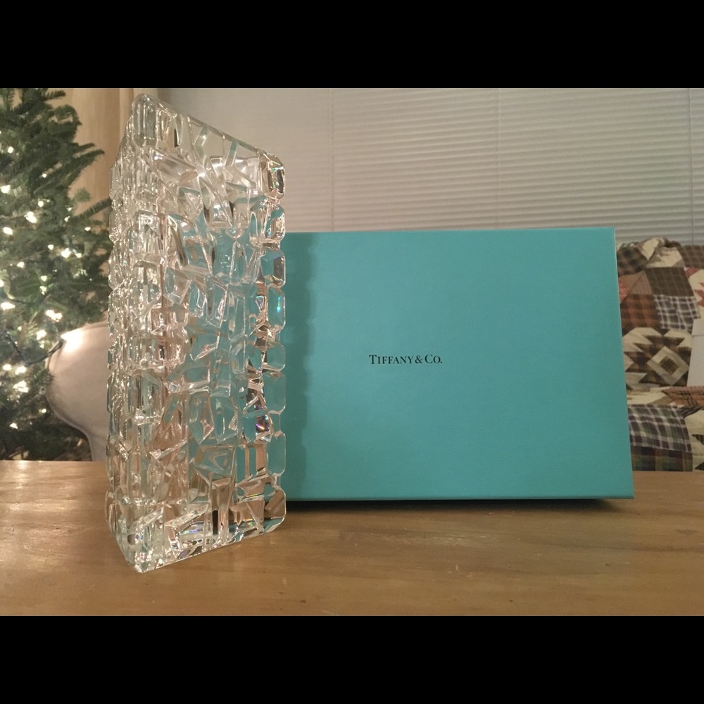 Tiffany and Co. Crystal Vase